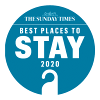 Best places to stay Sunday times logo