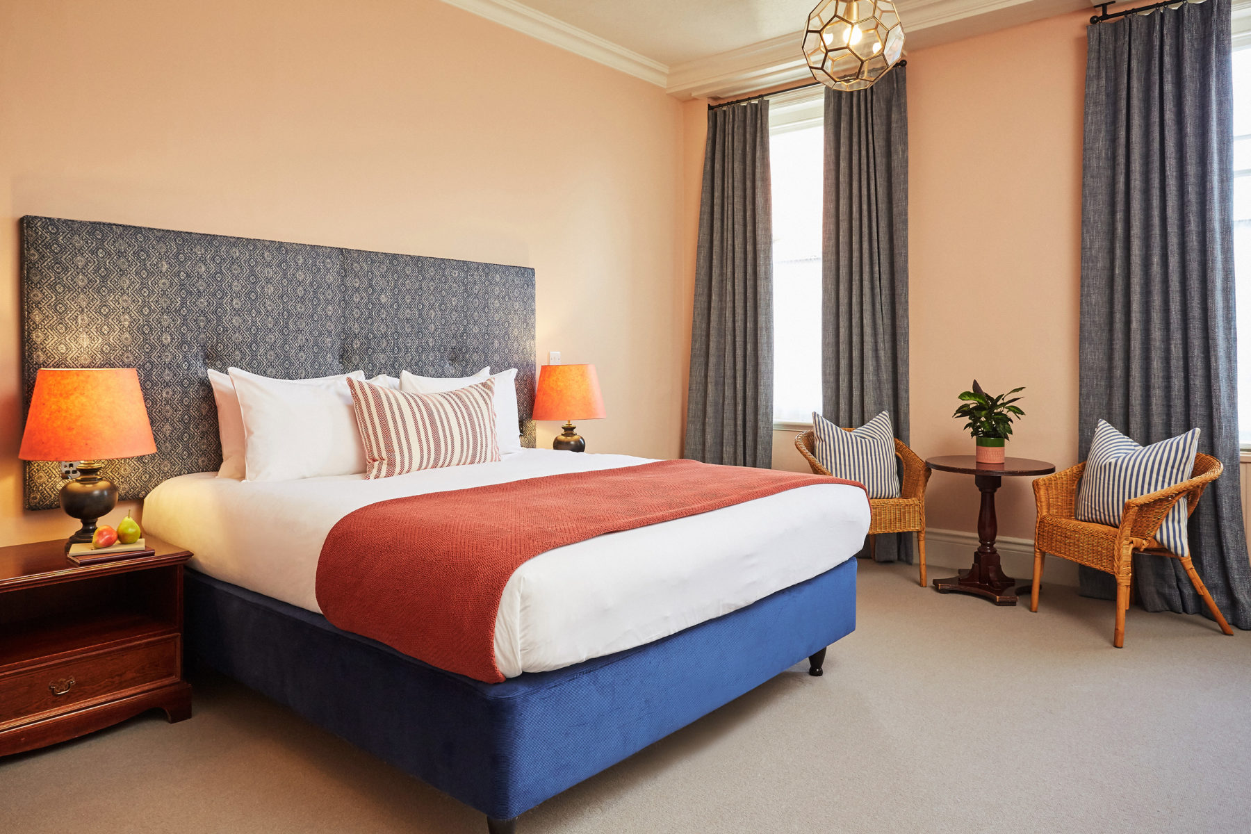 Bedrooms at the Green Dragon Hotel, Hereford